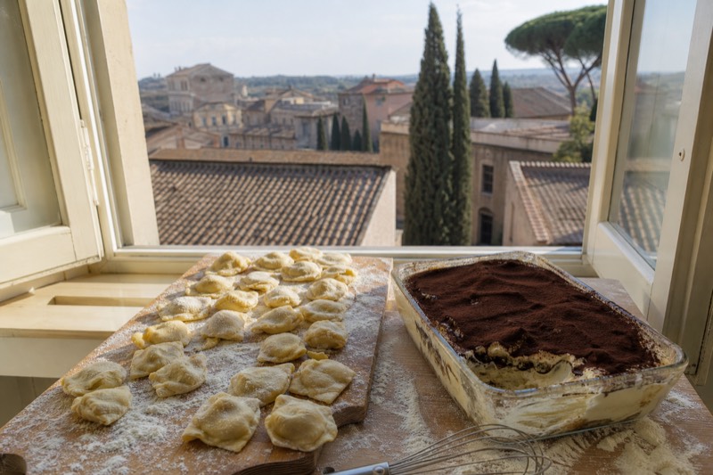 Family-Friendly Pasta & Tiramisu