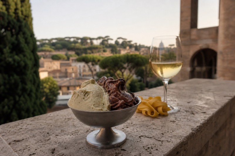 Fresh Pasta, Wine & Gelato Class