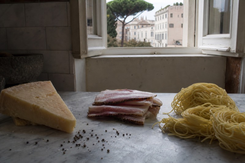 Home Cooking, Three Roman Pastas